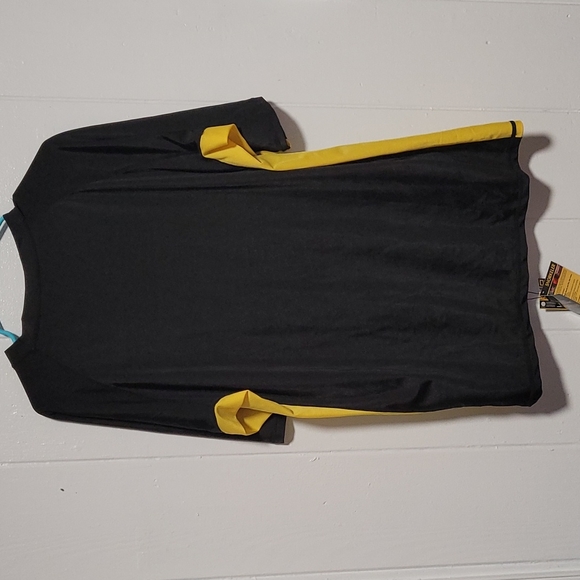 Rash Gaurd Snorkel Shirt Yellow Black Mens Large New National Geographic - Picture 3 of 10